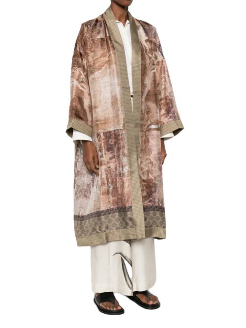 Pierre-Louis Masciakimono con stampa Pierre Louis Mascia | ALOE-KM12528518050/101